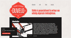 Desktop Screenshot of duvelo.be